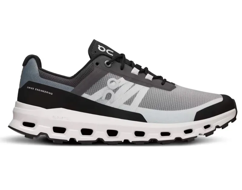 On Running Men's Cloudvista Shoes in Black/White 