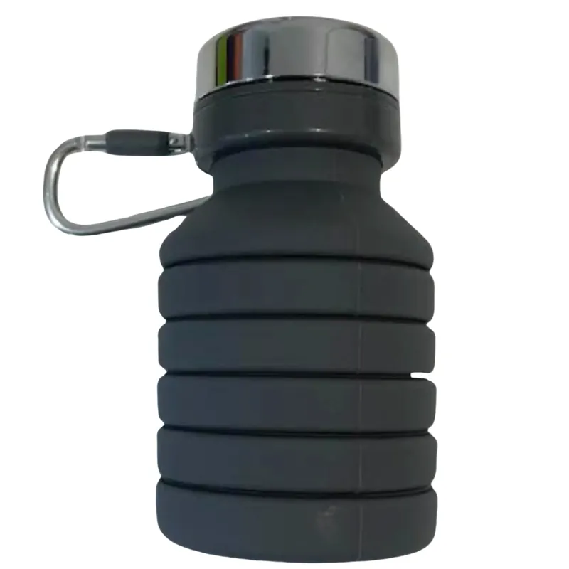 Basic Collapsible Water Bottle in Grey