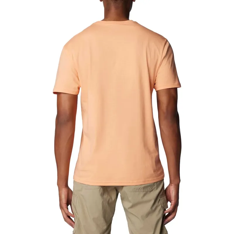 Columbia Men's CSC Basic Logo Short Sleeve T-Shirt in Apricot Fizz-1
