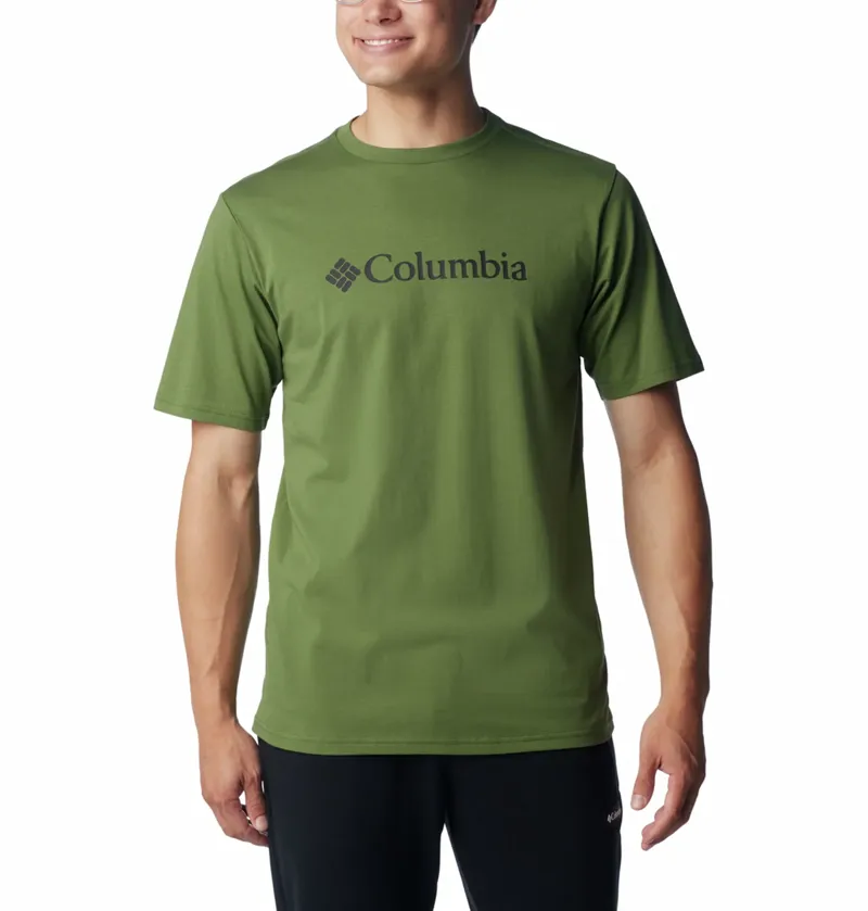 Columbia Men's CSC Basic Logo Short Sleeve T-Shirt in Canteen