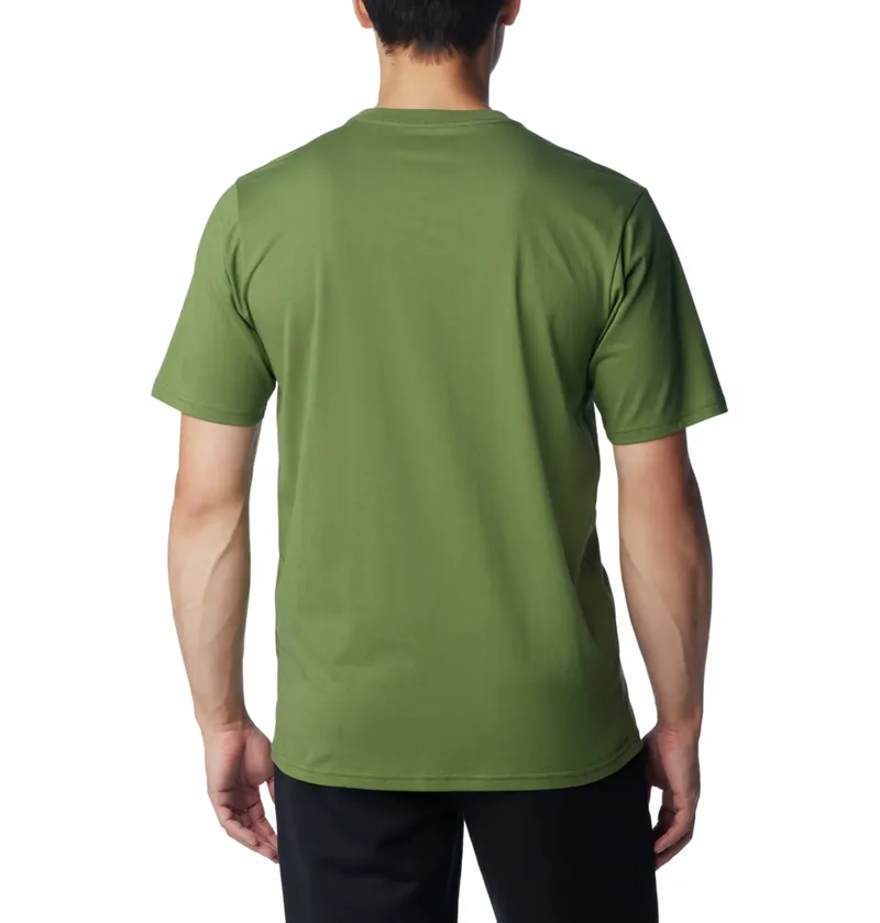 Columbia Men's CSC Basic Logo Short Sleeve T-Shirt in Canteen-1