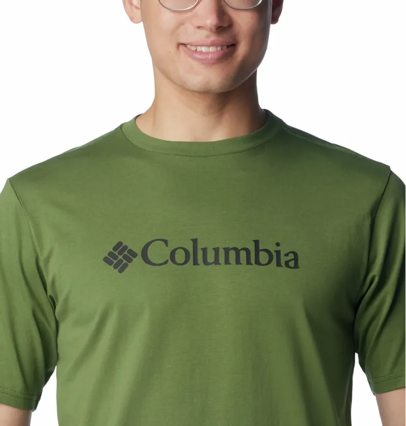 Columbia Men's CSC Basic Logo Short Sleeve T-Shirt in Canteen-4
