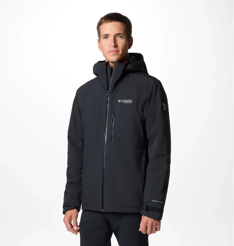 Columbia Men's Explorer's Edge II Waterproof Insulated Jacket in Black-2