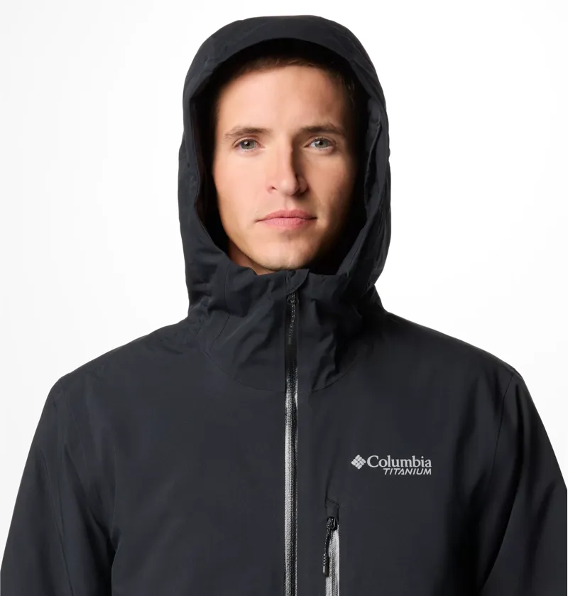 Columbia Men's Explorer's Edge II Waterproof Insulated Jacket in Black-3