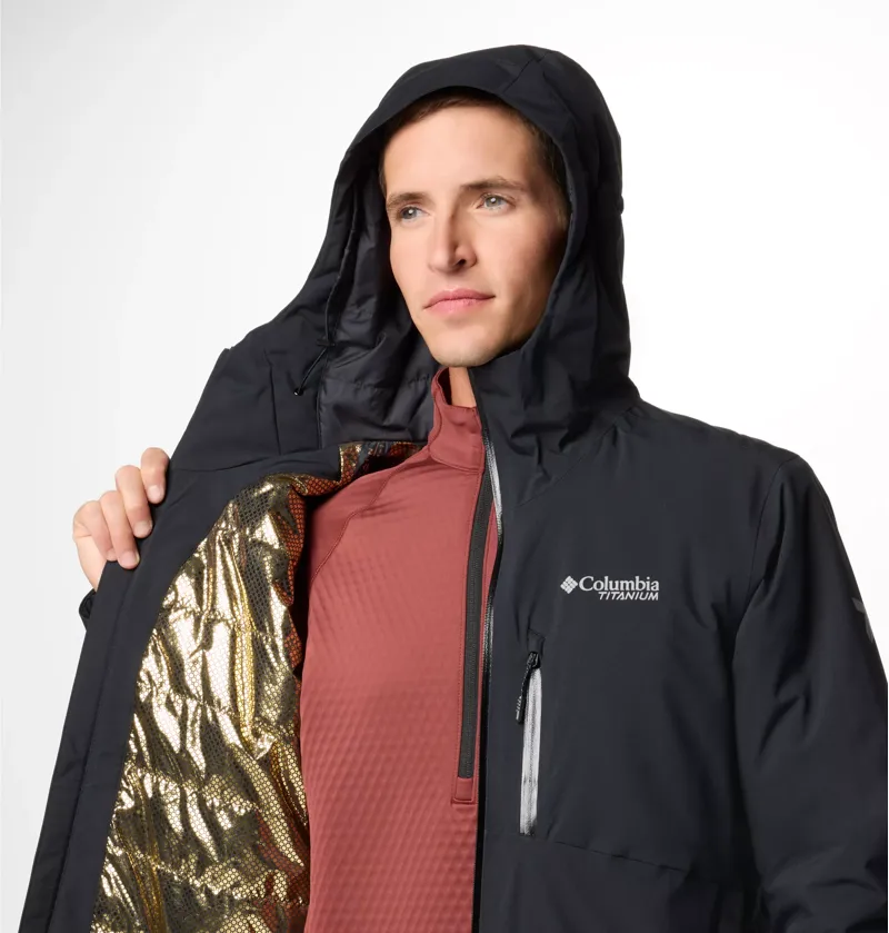 Columbia Men's Explorer's Edge II Waterproof Insulated Jacket in Black-5
