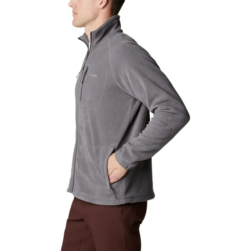 4XL only in Richmond - Columbia Men's Fast Trek II Full Zip Fleece in City Grey-2