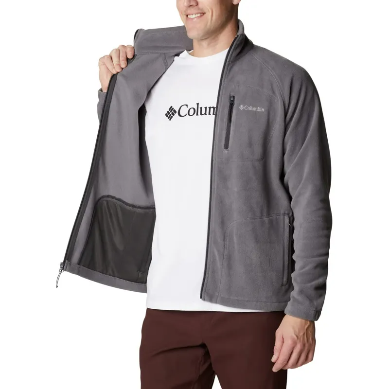 4XL only in Richmond - Columbia Men's Fast Trek II Full Zip Fleece in City Grey-1