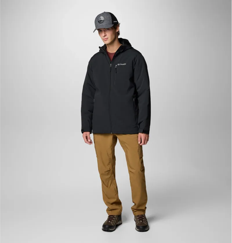 Columbia Men's Gate Racer II Softshell Jacket in Black-7