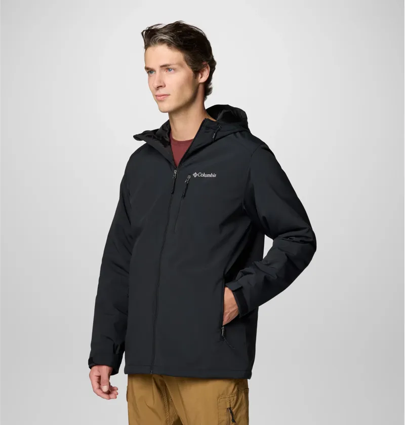 Columbia Men's Gate Racer II Softshell Jacket in Black-6