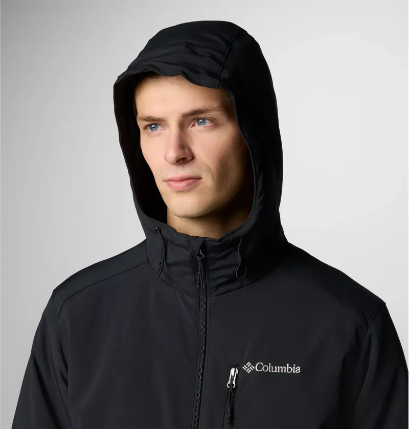 Columbia Men's Gate Racer II Softshell Jacket in Black-5