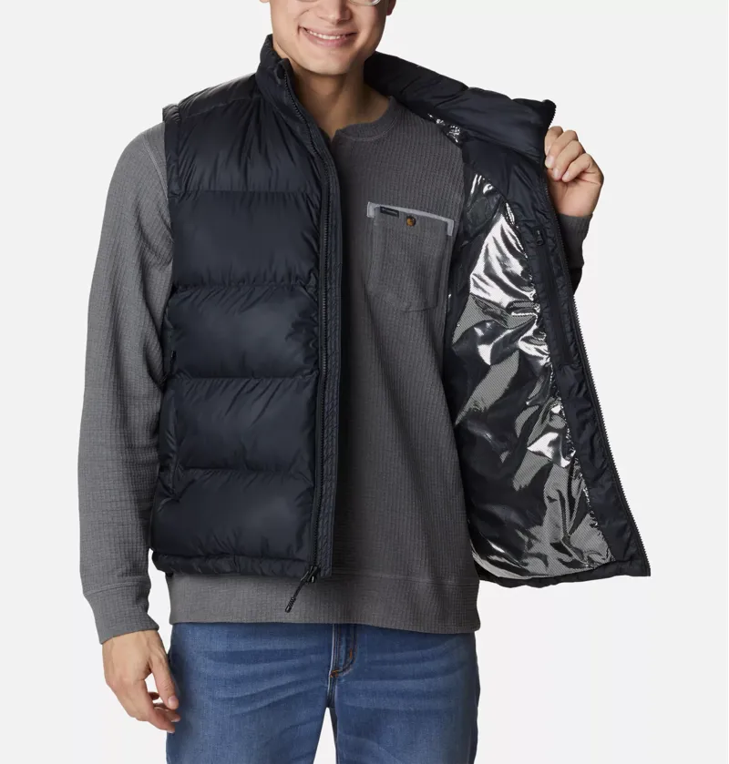 Columbia Men's Pike Lake II Puffer Vest in Black-7