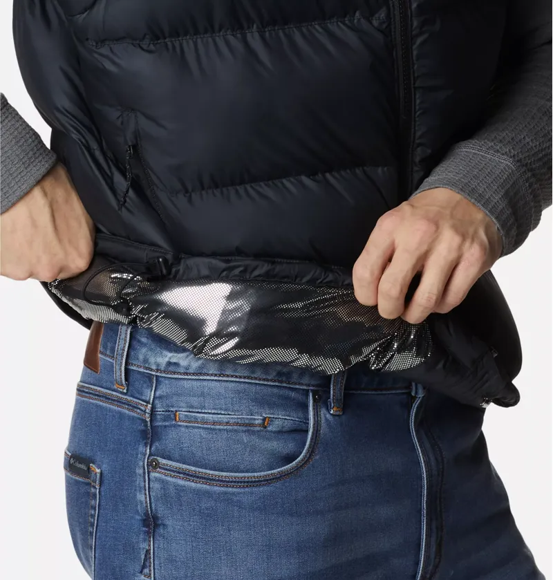 Columbia Men's Pike Lake II Puffer Vest in Black-5