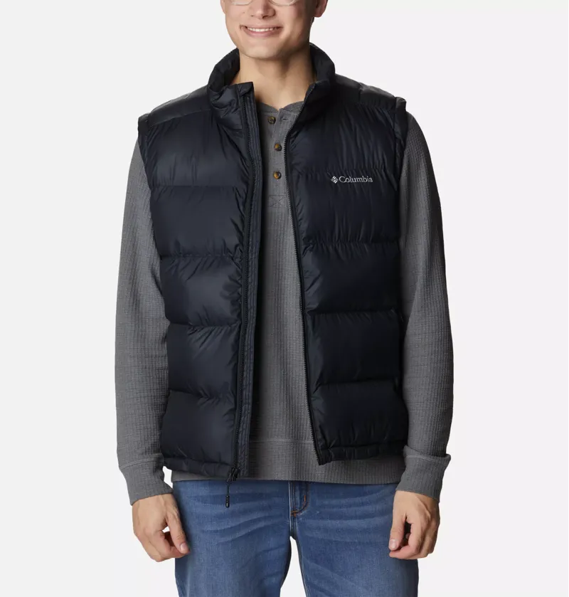 Columbia Men's Pike Lake II Puffer Vest in Black-8