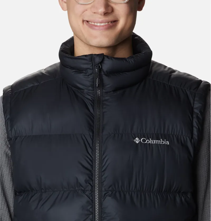 Columbia Men's Pike Lake II Puffer Vest in Black-3