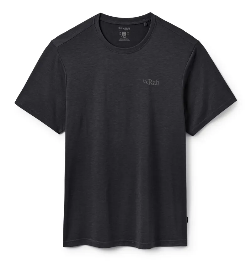 Rab Men's Crimp Elevation Tee in Beluga