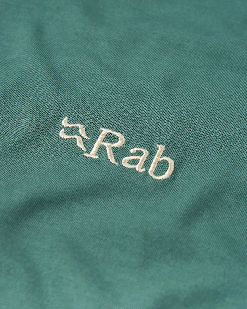 Rab Men's Crimp Elevation Tee in Sage-2