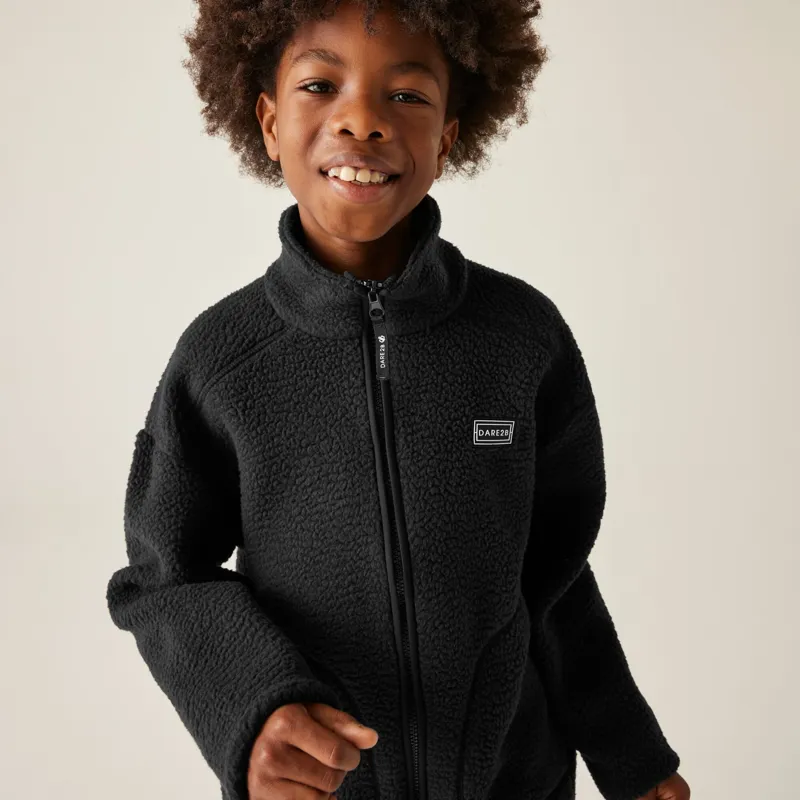 Dare2b Kid's Zesty II Fleece in Black-5