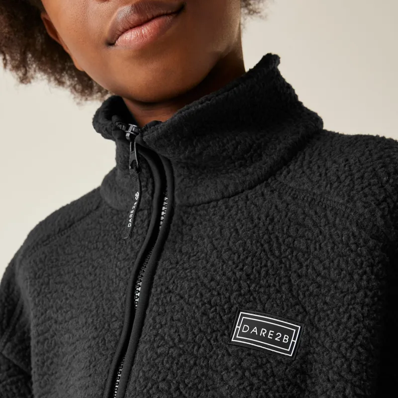 Dare2b Kid's Zesty II Fleece in Black-6