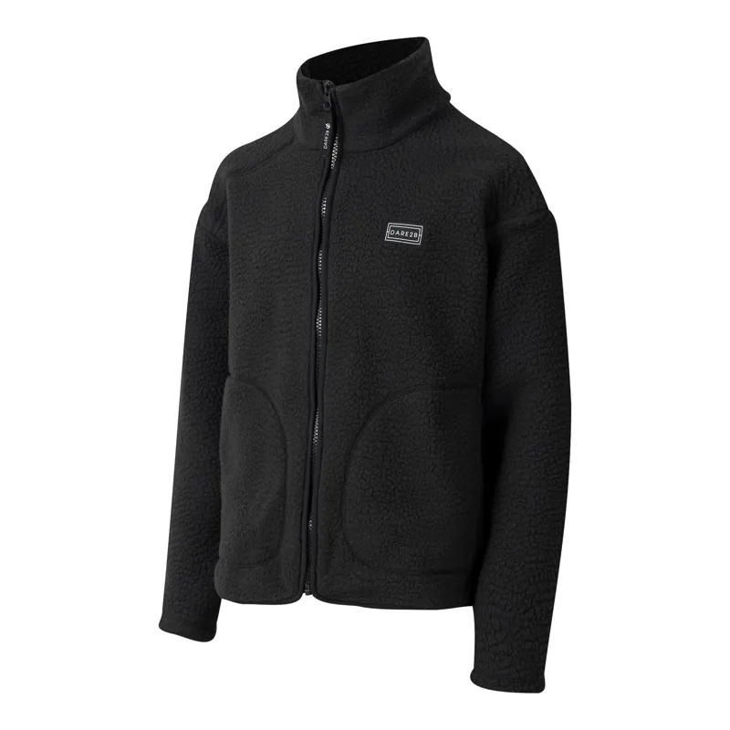 Dare2b Kid's Zesty II Fleece in Black-1