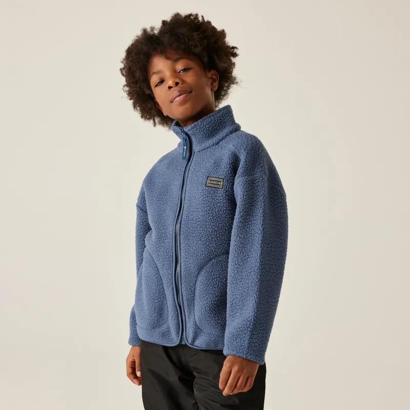Dare2b Kid's Zesty II Fleece in Blue Indigo-3
