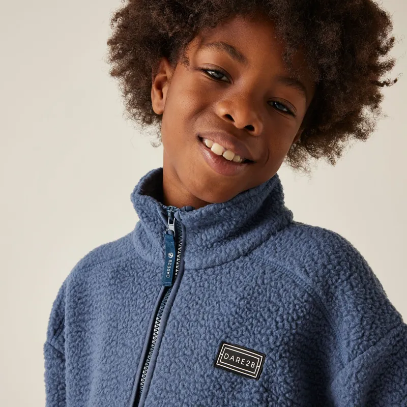 Dare2b Kid's Zesty II Fleece in Blue Indigo-6