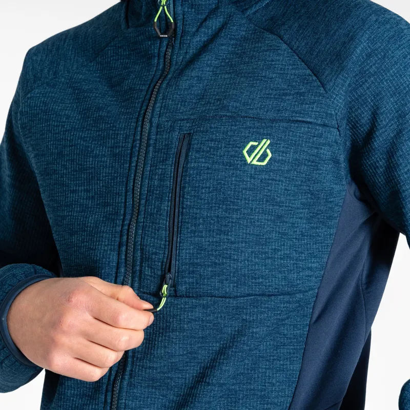 Dare2b Men's Torrek Mountain Pro Midlayer in Kingfisher Blue/Moonlight Denim-4