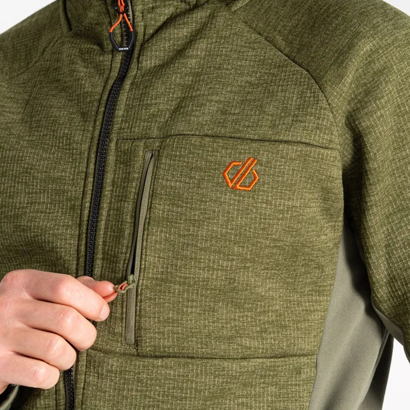 Dare2b Men's Torrek Mountain Pro Midlayer in Olivine Green-5