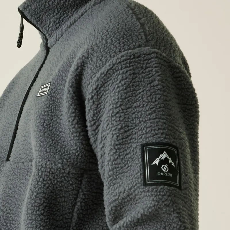 Dare2b Men's Twin Tip 1/2 Zip Fleece in Iron Gate-6