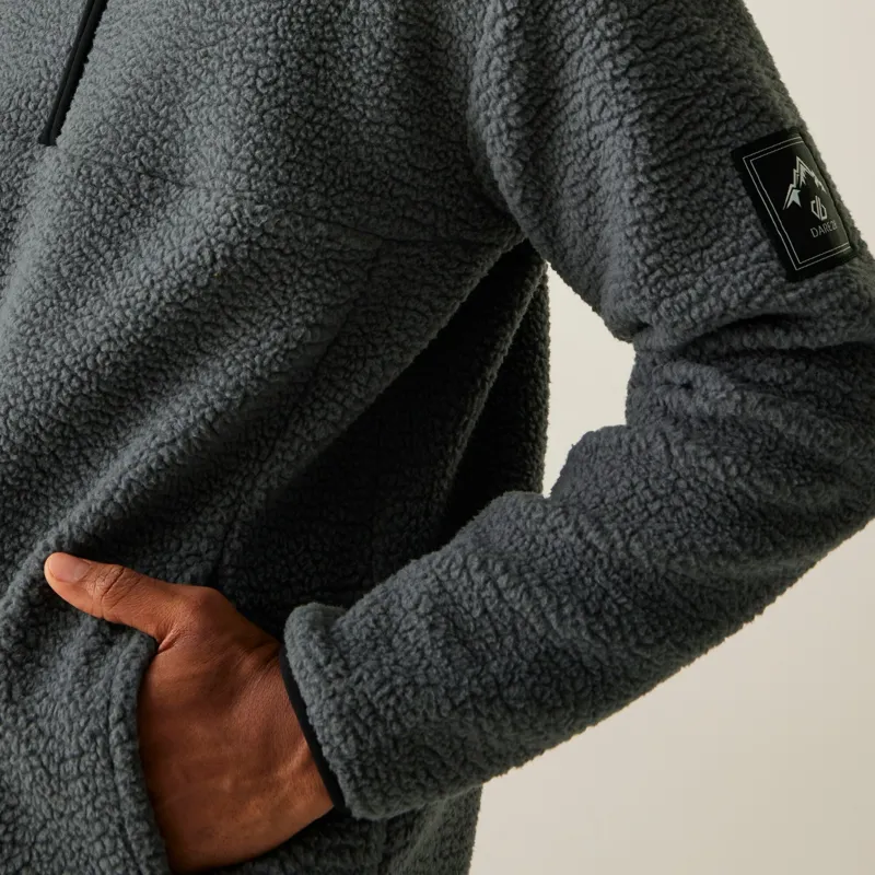 Dare2b Men's Twin Tip 1/2 Zip Fleece in Iron Gate-7