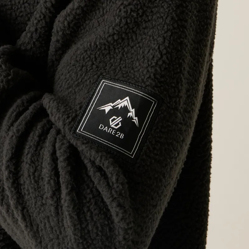 Dare2b Men's Twin Tip 1/2 Zip Fleece in Black-7