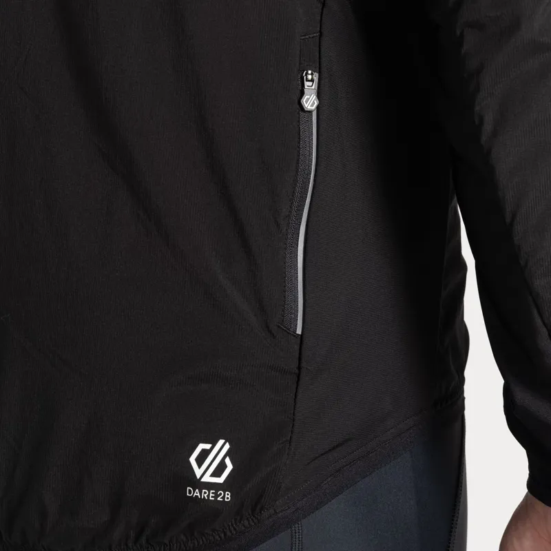 Dare2b Men's AEP Exemplary Lightweight Windshell Jacket in Black-4