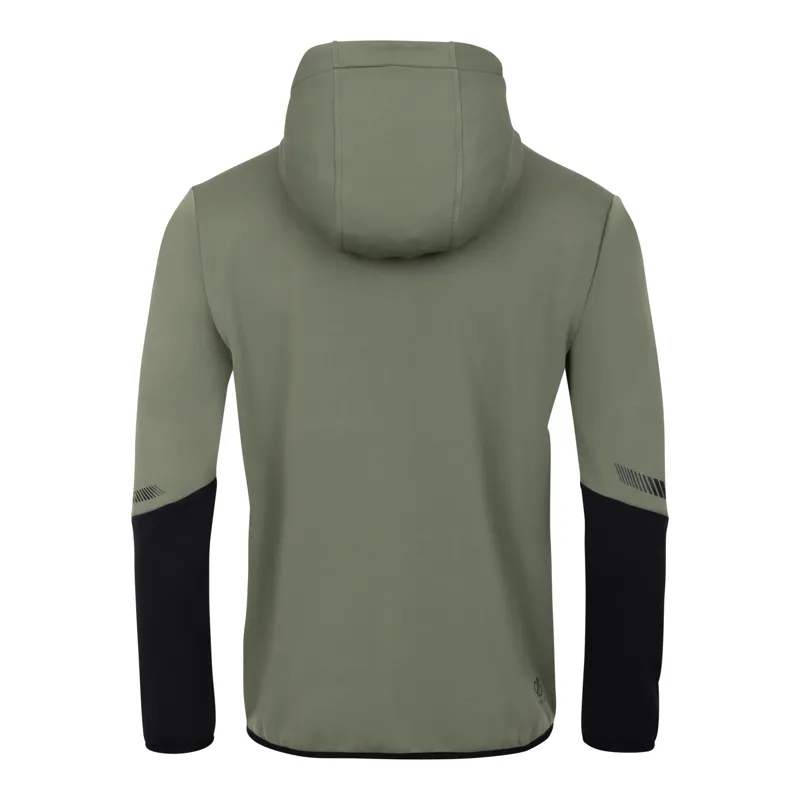 Dare2b Men's Camber Core Stretch Midlayer in Olivine Green-1