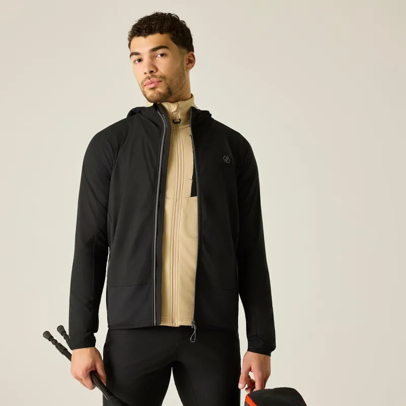 Dare2b Men's Endurance Stretch Midlayer in Black-3