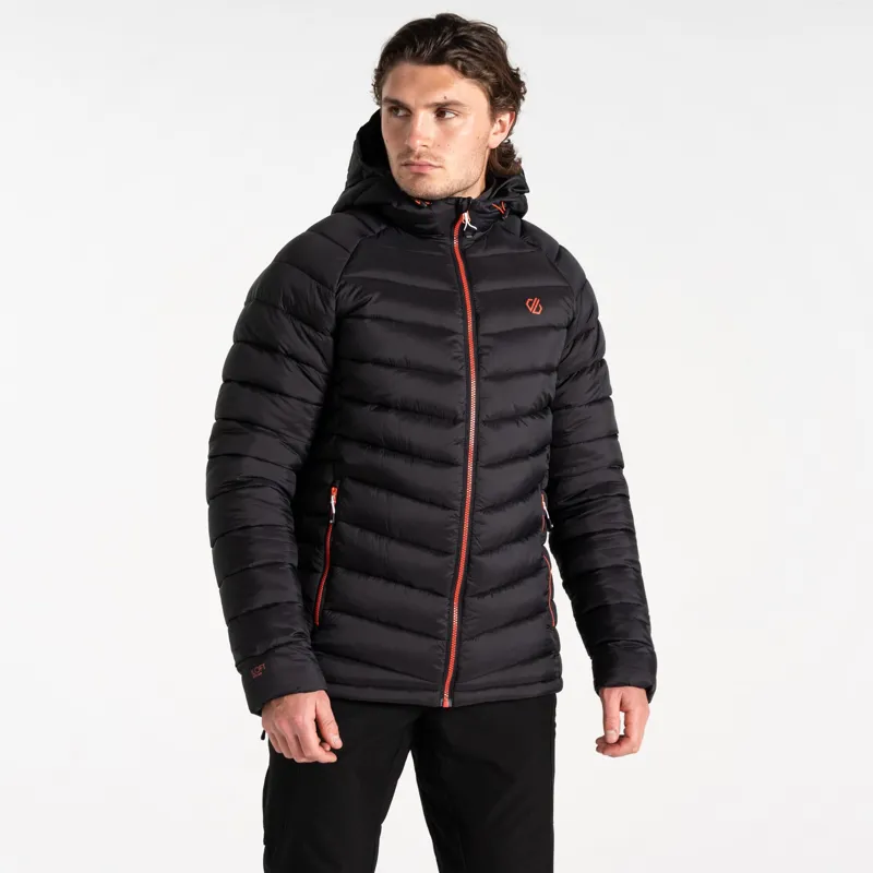 Dare2b Men's The Mountain Series Baffled Jacket in Black-3