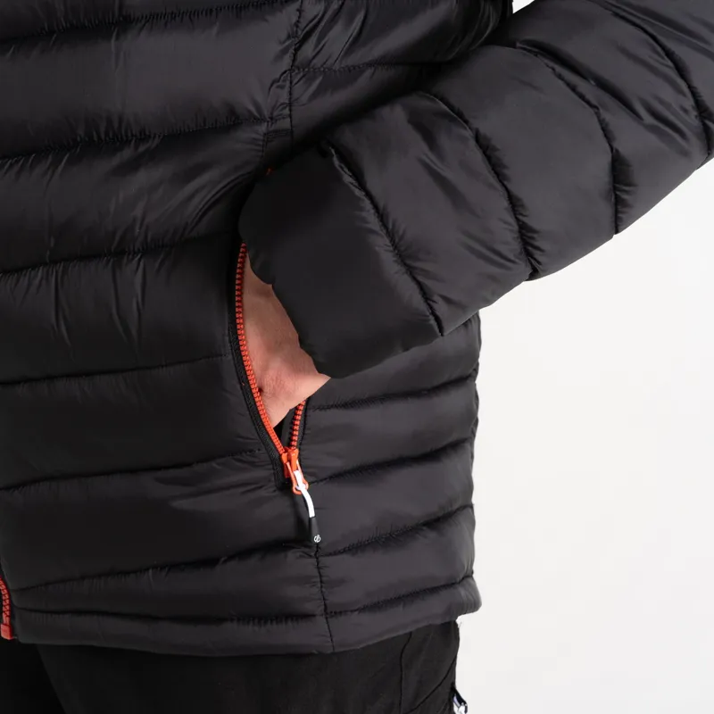 Dare2b Men's The Mountain Series Baffled Jacket in Black-6