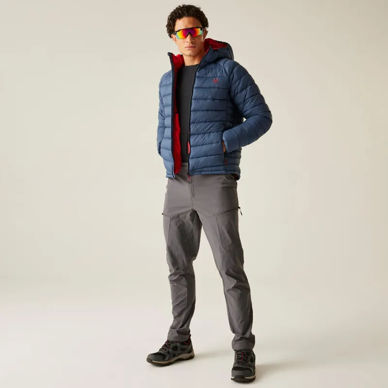 Dare2b Men's Torrek Mountain Baffled Jacket in Blue Indigo-5