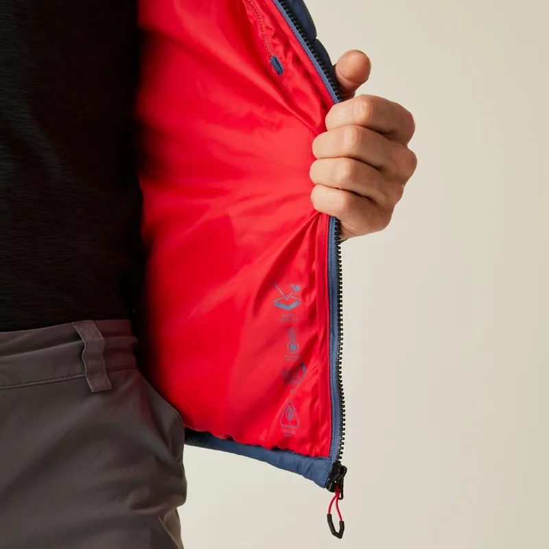 Dare2b Men's Torrek Mountain Baffled Jacket in Blue Indigo-6