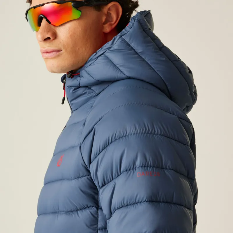 Dare2b Men's Torrek Mountain Baffled Jacket in Blue Indigo-9