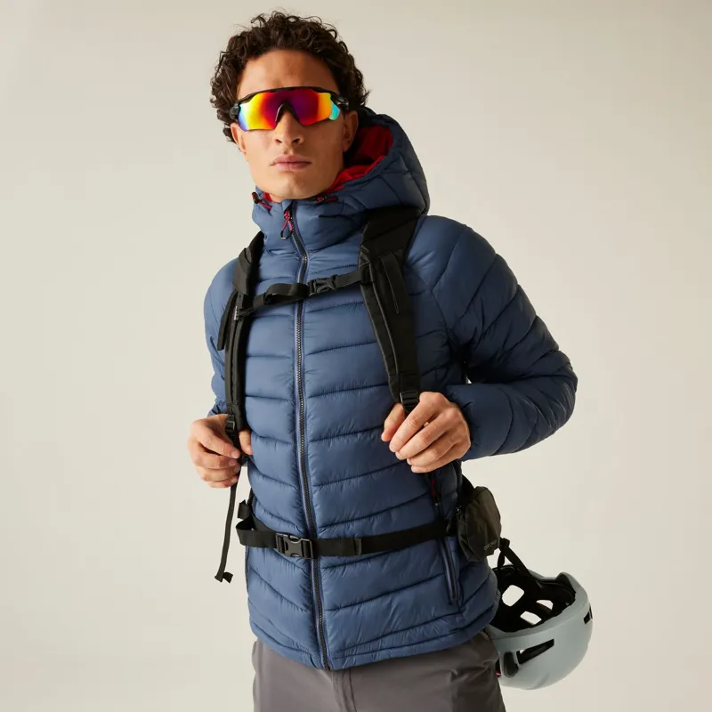 Dare2b Men's Torrek Mountain Baffled Jacket in Blue Indigo-11