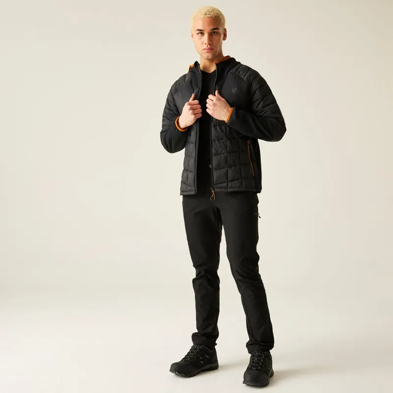 Dare2b Men's Torrek Flex Hybrid Jacket in Black-8