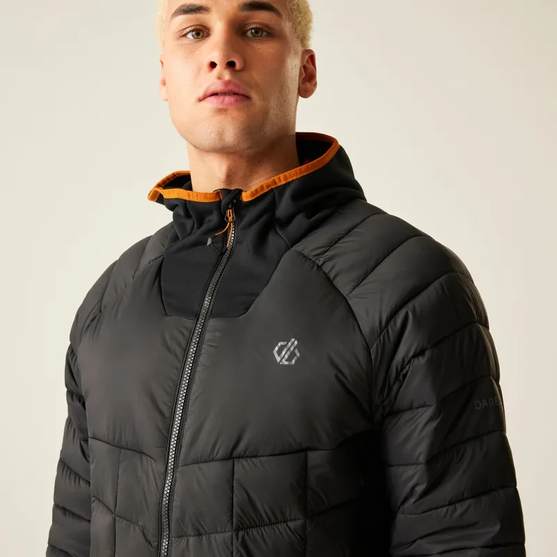 Dare2b Men's Torrek Flex Hybrid Jacket in Black-5