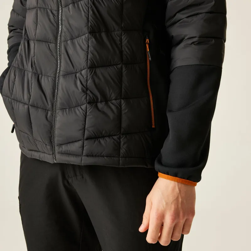 Dare2b Men's Torrek Flex Hybrid Jacket in Black-7