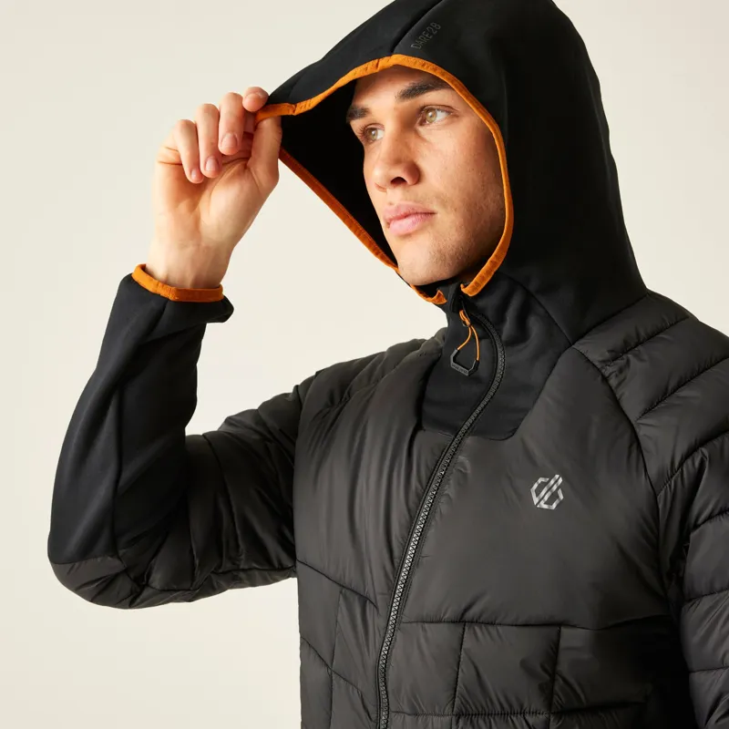 Dare2b Men's Torrek Flex Hybrid Jacket in Black-6