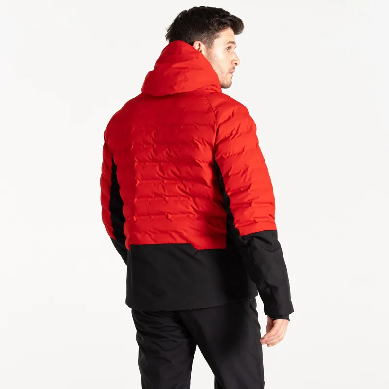 Dare2b Men's Ollie II Ski Jacket in Danger Red/Black-10