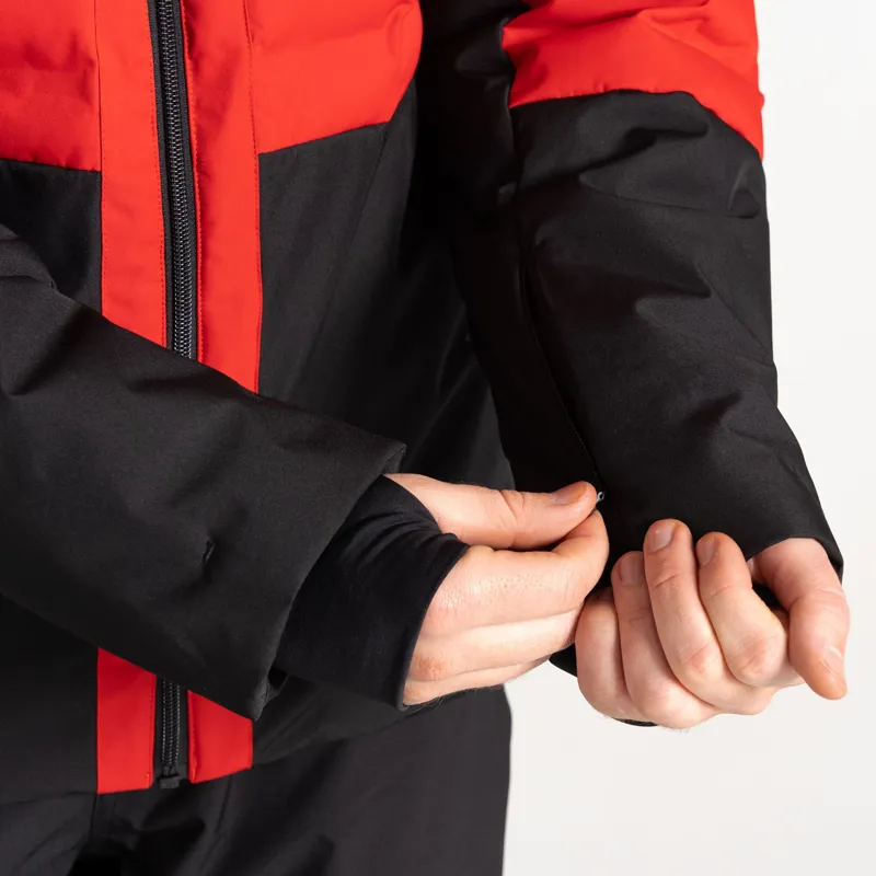 Dare2b Men's Ollie II Ski Jacket in Danger Red/Black-6