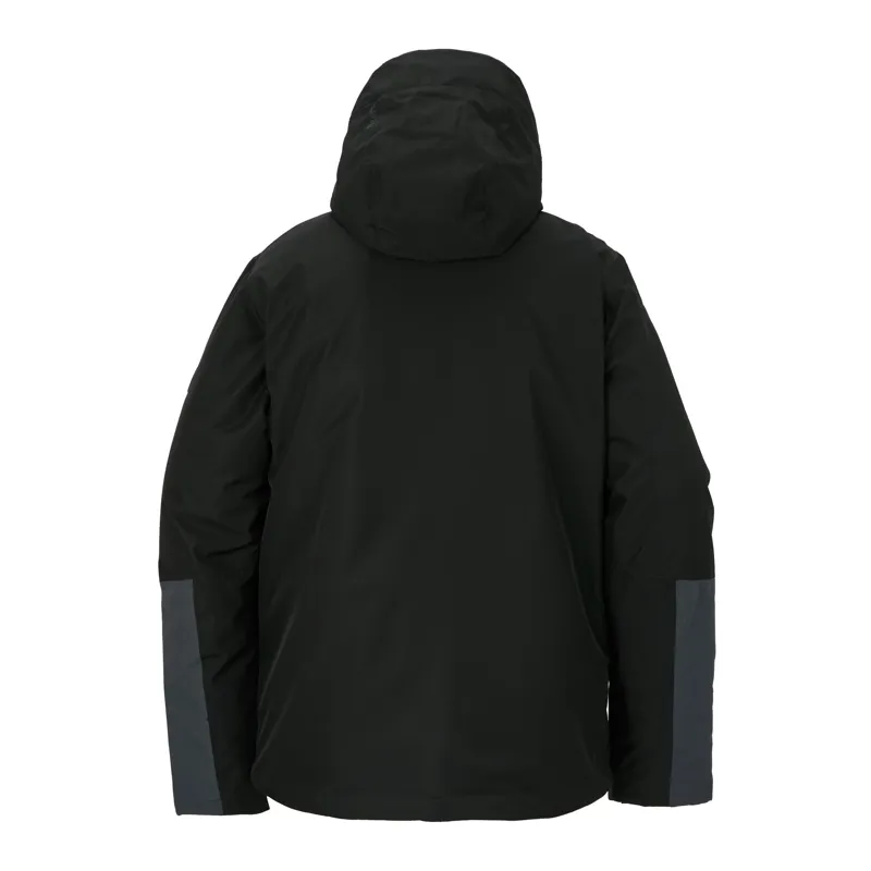 Dare2b Men's Precision II Jacket in Black/Ebony/Danger Red-2