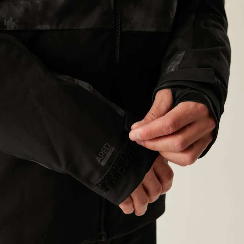 Dare2b Men's Baseplate III Ski Jacket in Black/Iron-8