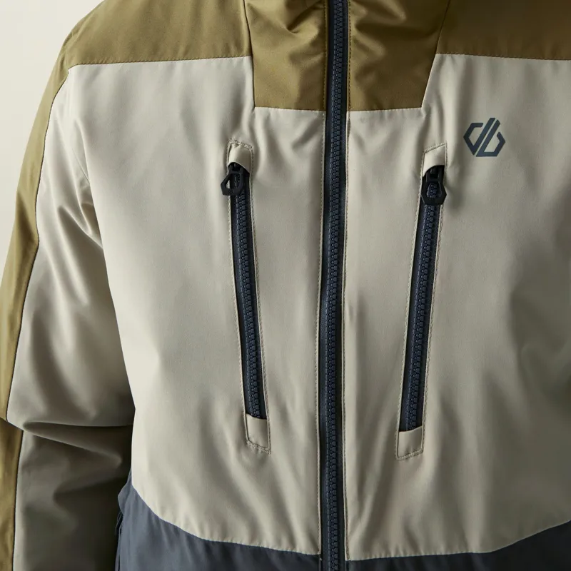 Dare2b Men's Baseplate III Ski Jacket in Olive Green-6