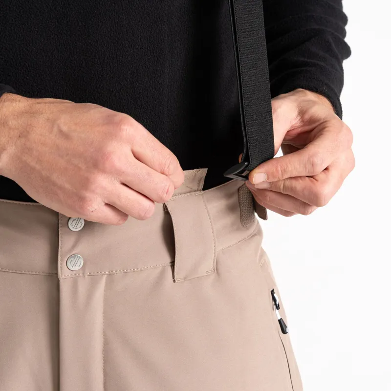 Dare2b Men's Achieve II Recycled Ski Pants in Clay/Black-6