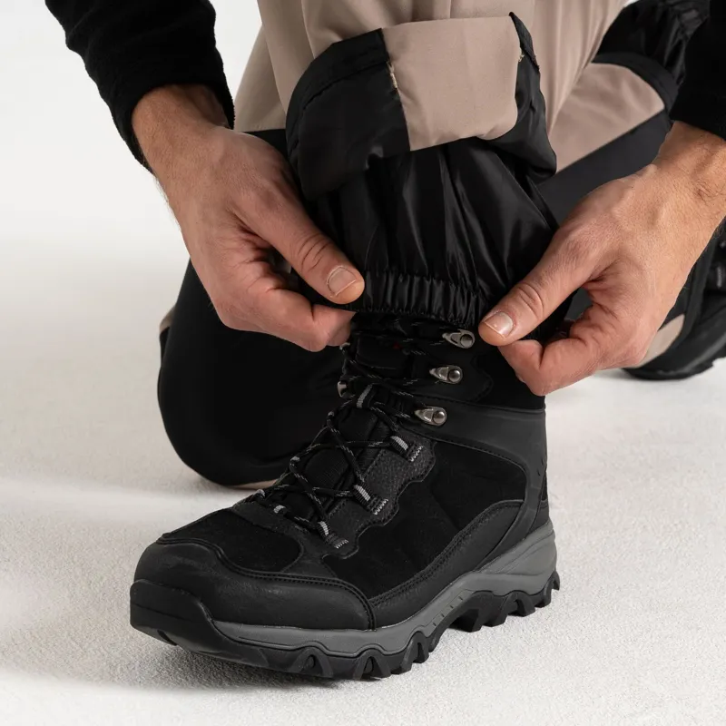 Dare2b Men's Achieve II Recycled Ski Pants in Clay/Black-3